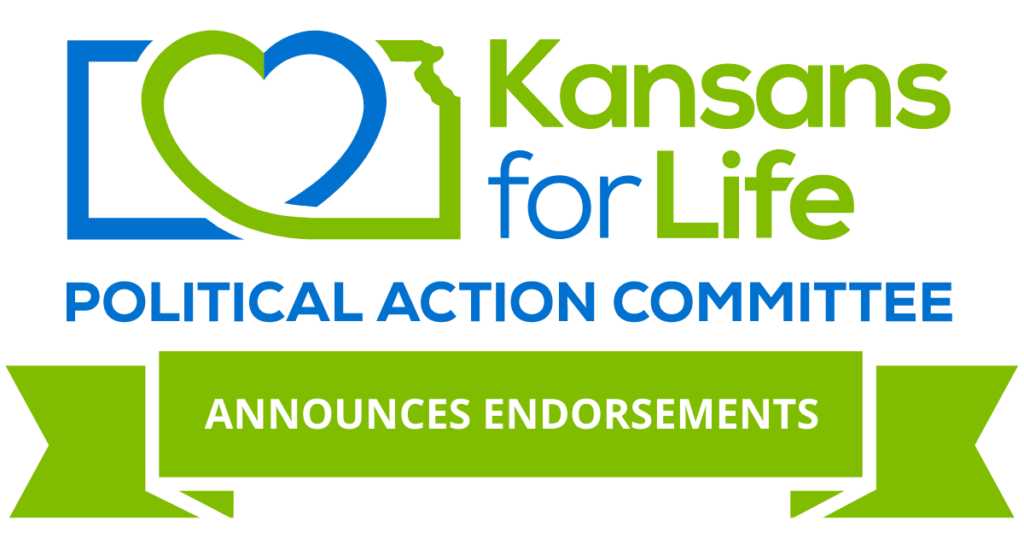 KFL PAC logo with green banner that says "announces endorsements"